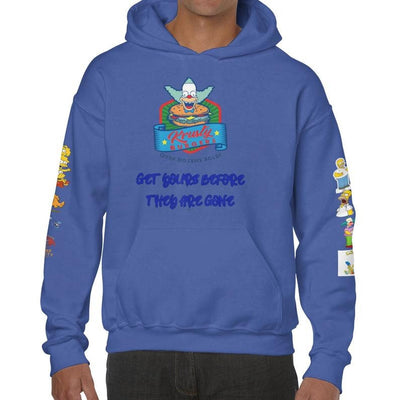 Unisex Heavy Blend Hooded Sweatshirt Simpsons hoodie Krusty The Clown Simpson swag hoodie Simpson clothes