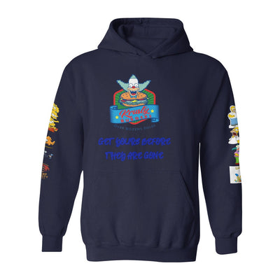 Unisex Heavy Blend Hooded Sweatshirt Simpsons hoodie Krusty The Clown Simpson swag hoodie Simpson clothes