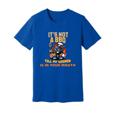 Unisex Jersey Tee BBQ humor party shirt BBQ shirt dirty party shirt backyard party shirt offensive shirt rude clothes king of the party