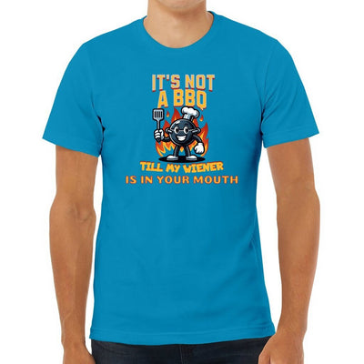 Unisex Jersey Tee BBQ humor party shirt BBQ shirt dirty party shirt backyard party shirt offensive shirt rude clothes king of the party