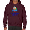 Unisex Heavy Blend Hooded Sweatshirt Krusty the Clown the Simpsons show Bart and Lisa Krusty o's cereal Homer and Marge