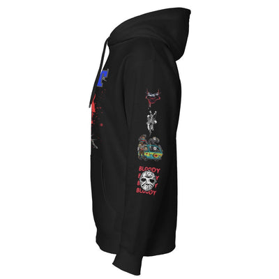 Unisex Heavy Blend Hooded Sweatshirt Project Fear barbed wire hoodie Fear Gear Project Fear swag new Project fear Gear Project Fear gift