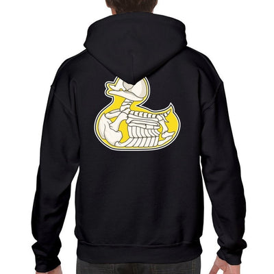 Unisex Heavy Blend Hooded Sweatshirt Project Fear hoodie with just front and back graphics on it Project Fear u tube show hoodie