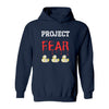 Unisex Heavy Blend Hooded Sweatshirt Project Fear hoodie with just front and back graphics on it Project Fear u tube show hoodie