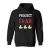 Unisex Heavy Blend Hooded Sweatshirt Project Fear hoodie with just front and back graphics on it Project Fear u tube show hoodie