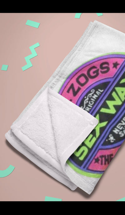 Sherpa Subli-fleece Blanket Sex wax beach blanket surfing sex wax soft blanket beach party blanket Mr Zogs sex wax blanket