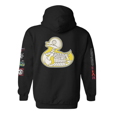 Unisex Heavy Blend Hooded Sweatshirt Project Fear barbed wire hoodie Fear Gear Project Fear swag new Project fear Gear Project Fear gift