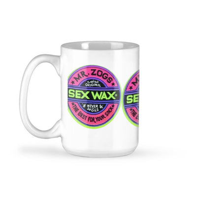 Mug 15oz Mr Zogs sex wax mug for cold night on the beach surfing mug for all your hot drinks