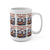 Mug 15oz Jason and Michael coffee mug Halloween mug slasher mug Jason Vorhees and Michael Myers Halloween gift coffee mug