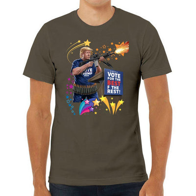 Unisex Jersey Tee Donald Trump election 2024 trump t shirt Donald Trump 2024 trump election swag reelect trump t shirt