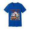 Unisex Jersey Tee Mike Myers and Jason having a well deserved coffee break horror shirt scary shirt Halloween gift birthday present