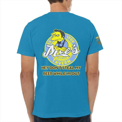 Unisex Jersey Tee Moe's Tavern shirt simpsons shirt bart simpson shirt homer simpons bar shirt