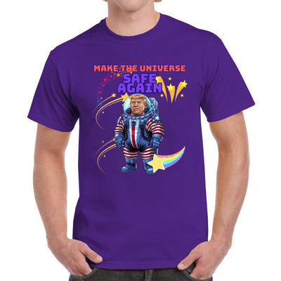 Unisex Heavy Cotton T-Shirt Space Force shirt make universe safe again Donald Trump 2024  election t shirt